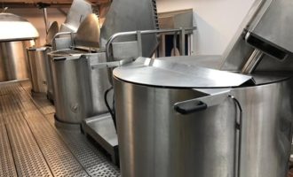 Used 3 Kettle & Gantry System