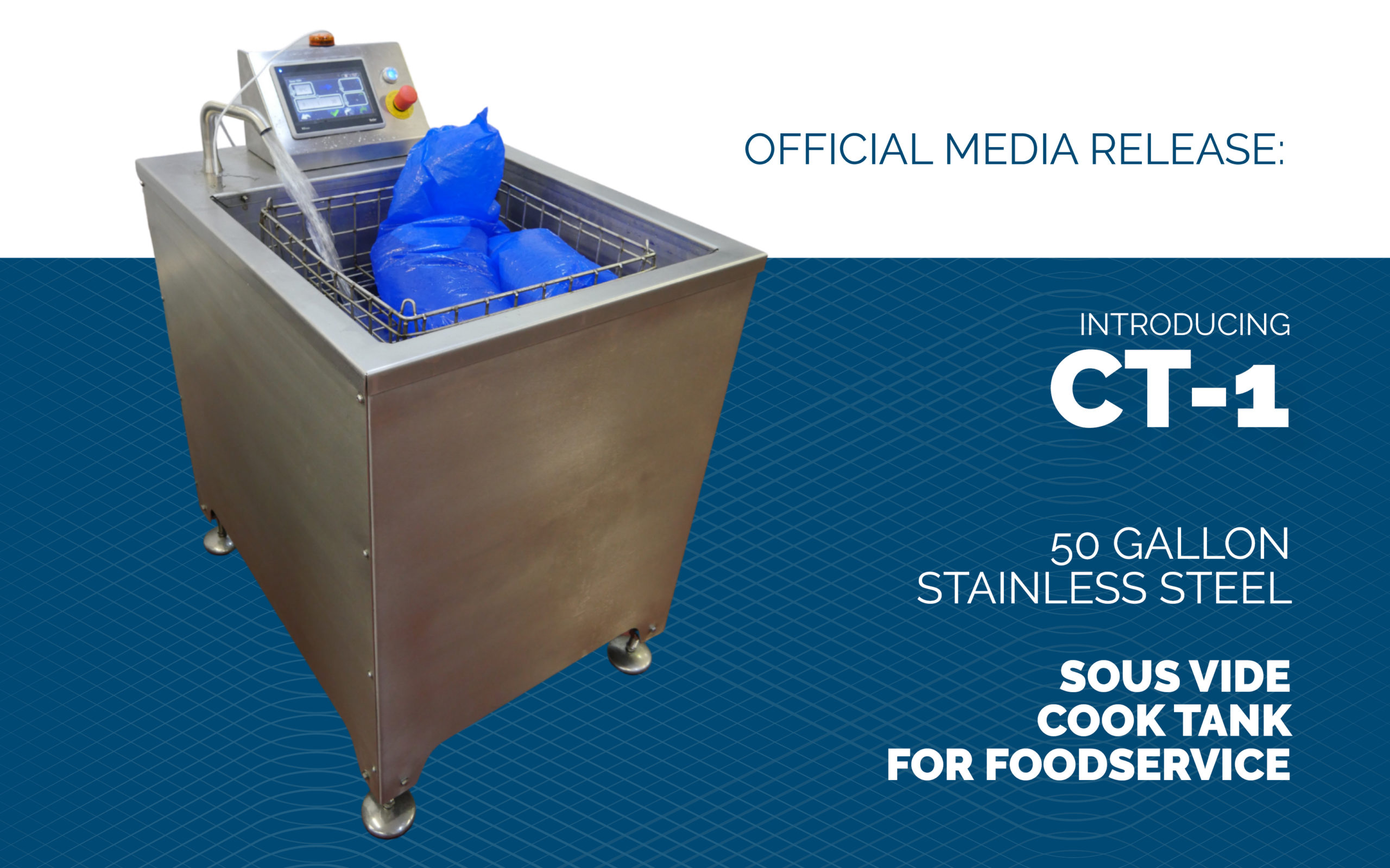 DC Norris North America launches a commercial sous vide cook tank, the CT-1