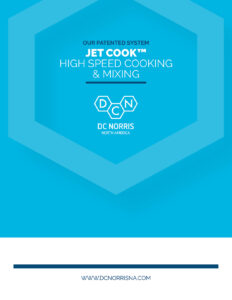 DC Norris North America Jet Cook Brochure Cover