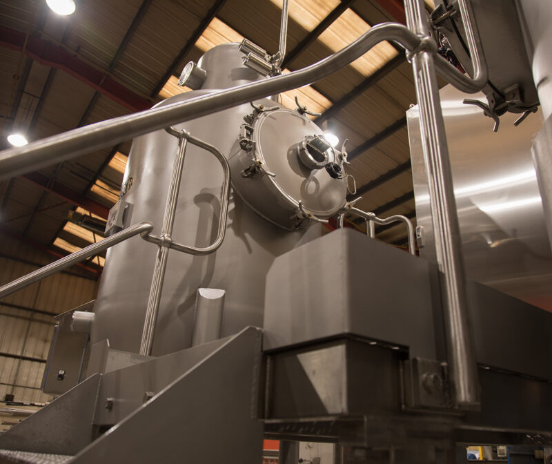 BCH Vacuum Cooling system shown from the side