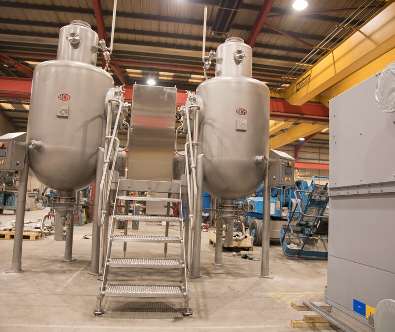 BCH Vacuum Cooling system prior to installation