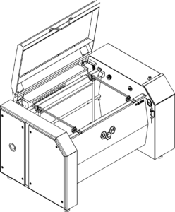 DC Norris North America CT-5 Sous Vide Cook Tank Rendering from the left side front