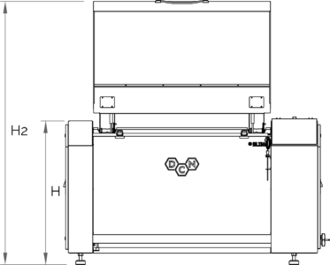 DC Norris North America CT-5 Sous Vide Cook Tank Rendering front view