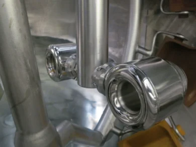 a close up of the stainless steel DCN Jet Cook™ jet head